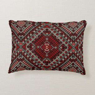 Boho Palestijnse kussen- Bohemian Tatreez Accent Kussen