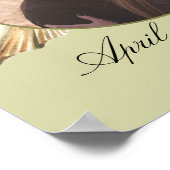 Boho Palm Greenery Wedding Welkom Poster (Hoek)