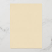 Boho Pampas Arch Baby shower Folie Uitnodiging (Achterkant)