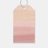 Boho Pampas Baby Shower Cadeaubijslager Bedankt Cadeaulabel (Achterkant)