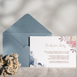 Boho Pampas Bloemenboeken voor Baby Kaart Notitiekaartje