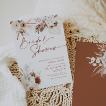 Boho Pampas Bridal Shower