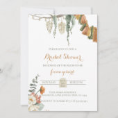 Boho Pampas Bridal Shower Kaart (Voorkant)