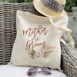 Boho Pampas Floral Moeder van de Groom Tote Bag<br><div class="desc">Bekijk meer dan 100 populaire trouwstijlen van het collectie "Wedding Canvas tassen" van mijn winkel! bruiloft canvas tassen, canvas tassen bruiloft, canvas tassen met bloemen, roestbloemen, rustige canvas tassen, naam, gepersonaliseerde canvas tassen, canvas tas, canvas tas, douchecadeau, vrijgezellenfeesten voor feestdagen, canvas tassen voor bruiloft, bruidsmeisje, bruidsmoeder, bruiloft; feest, welkom canvas...</div>