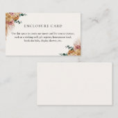 Boho Pampas Gras Aangepast  Informatiekaartje (Voorkant / Achterkant)