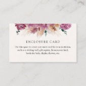 Boho Pampas Gras Aangepaste Envelopkaart Informatiekaartje (Voorkant)