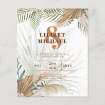 BOHO Pampas Gras Beige Groen Terracotta Bruiloft