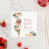 Boho Pampas Gras ijsje Koppel bruiloft Servet (Insitu)