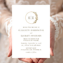 Boho Pampas Gras Monogram Krans Beige Bruiloft