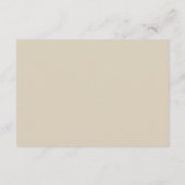 Boho Pampas Gras Monogram Krans Beige Details Informatiekaartje (Achterkant)
