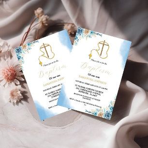 Boho Pampas Gras Regenboog Meisje BAptism doopsel Kaart