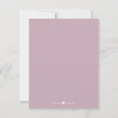 Boho Pampas Gras Stof Roze Roze Opslaan De Datum Save The Date (Achterkant)