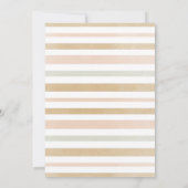 Boho Pampas-gras Teddy Bear Baby shower boy Kaart (Achterkant)