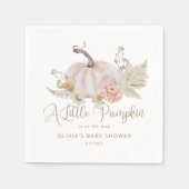 Boho pampas graspompoen servet (Voorkant)