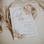 Boho Pampas Grass Baby shower Arch Kaart