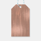 Boho Pampas Grass Baby shower Dank u Cadeaulabel (Achterkant)