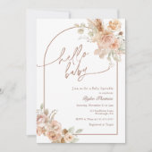 Boho Pampas Grass Baby Sprinkle Arch Kaart (Voorkant)