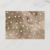 Boho Pampas Grass Blue Baby shower Boekaanvraag Informatiekaartje (Achterkant)