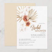 Boho Pampas Grass Bridal Shower Kaart (Voorkant / Achterkant)
