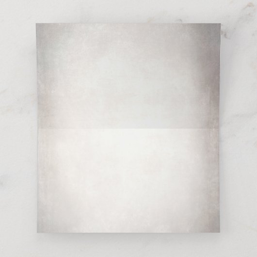 Boho Pampas Grass Bruiloft Plaatskaartje (Binnenkant ongevouwen)