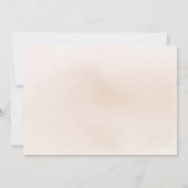 Boho Pampas Grass Brunch en Bubble Vrijgezellenfee Kaart (Achterkant)