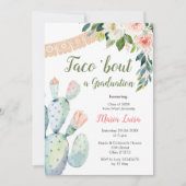 Boho Pampas Grass cactus Taco's over een Afstudere Kaart (Voorkant)