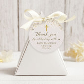 Boho Pampas Grass Communion Baptism Christening Fa Bedankjes Labels