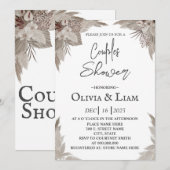 Boho Pampas Grass Couples Shower Kaart (Voorkant / Achterkant)