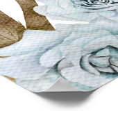 Boho Pampas Grass Disbability Party Welkom Poster (Hoek)