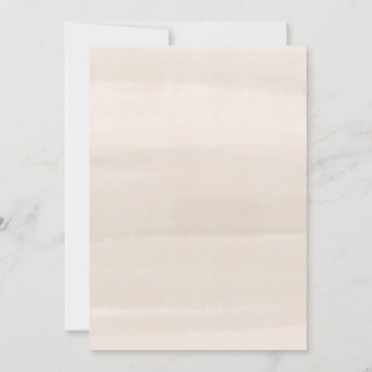 Boho Pampas Grass, eerste Heilige Communie Kaart (Achterkant)