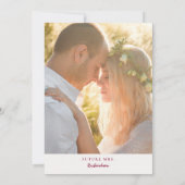 Boho Pampas Grass Herfst in Love Vrijgezellenfeest Kaart (Achterkant)