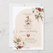 Boho Pampas Grass is niet nederig Birthday Kaart (Voorkant)