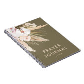 Boho Pampas Grass Persoonlijk Prayer Journal Notitieboek (Rechterzijde)