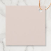 Boho Pampas Grass | Peru bedankt Bedankjes Labels (Achterkant)