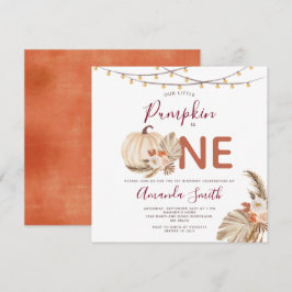 Boho Pampas grass Pumpkin is een vogelgriep Kaart