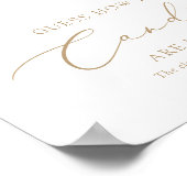 Boho Pampas Grass Raad hoeveel Snoepjes tekenen Poster (Hoek)