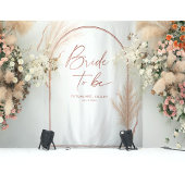 Boho Pampas Grass Terracotta Vrijgezellenfeest Wandkleed