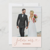 Boho Pampas Grass Vrijgezellenfeest Kaart (Achterkant)