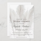 Boho Pampas Grass Vrijgezellenfeest Kaart (Voorkant / Achterkant)