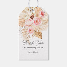 Boho Pampas Grass waterverf Bloemen Baby shower