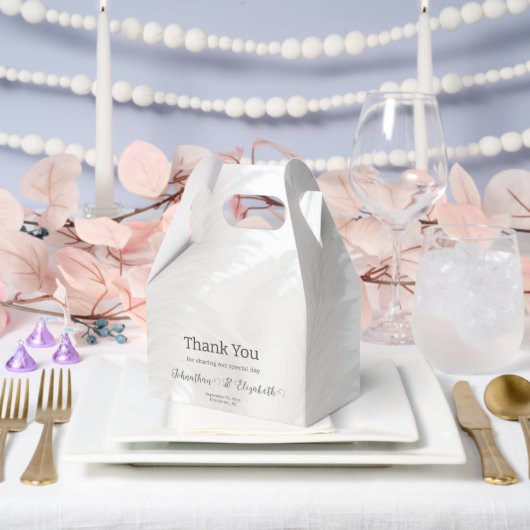 Boho Pampas Grass Wedding Bedankdoosjes (Huwelijk)