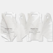 Boho Pampas Grass Wedding Bedankdoosjes (Ongevouwen)