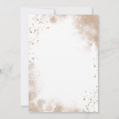 Boho Pampas Grass Wedding Kaart (Achterkant)