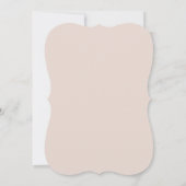 Boho Pampas Grass Wedding Kaart (Achterkant)