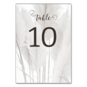 Boho Pampas Grass Wedding Kaart (Voorkant)