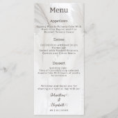 Boho Pampas Grass Wedding Menu (Voorkant)