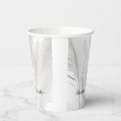 Boho Pampas Grass Wedding Papieren Bekers (Links)