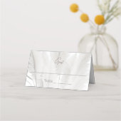 Boho Pampas Grass Wedding Plaatskaartje (Voorkant)