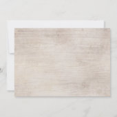 Boho Pampas Grass Western Boot Vrijgezellenfeest Kaart (Achterkant)