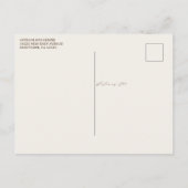 Boho Pampas Grass Wood Twinkle Licht Baby shower Uitnodiging Briefkaart (Achterkant)